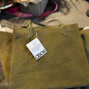 ASOS Sage Green Tote Bag
